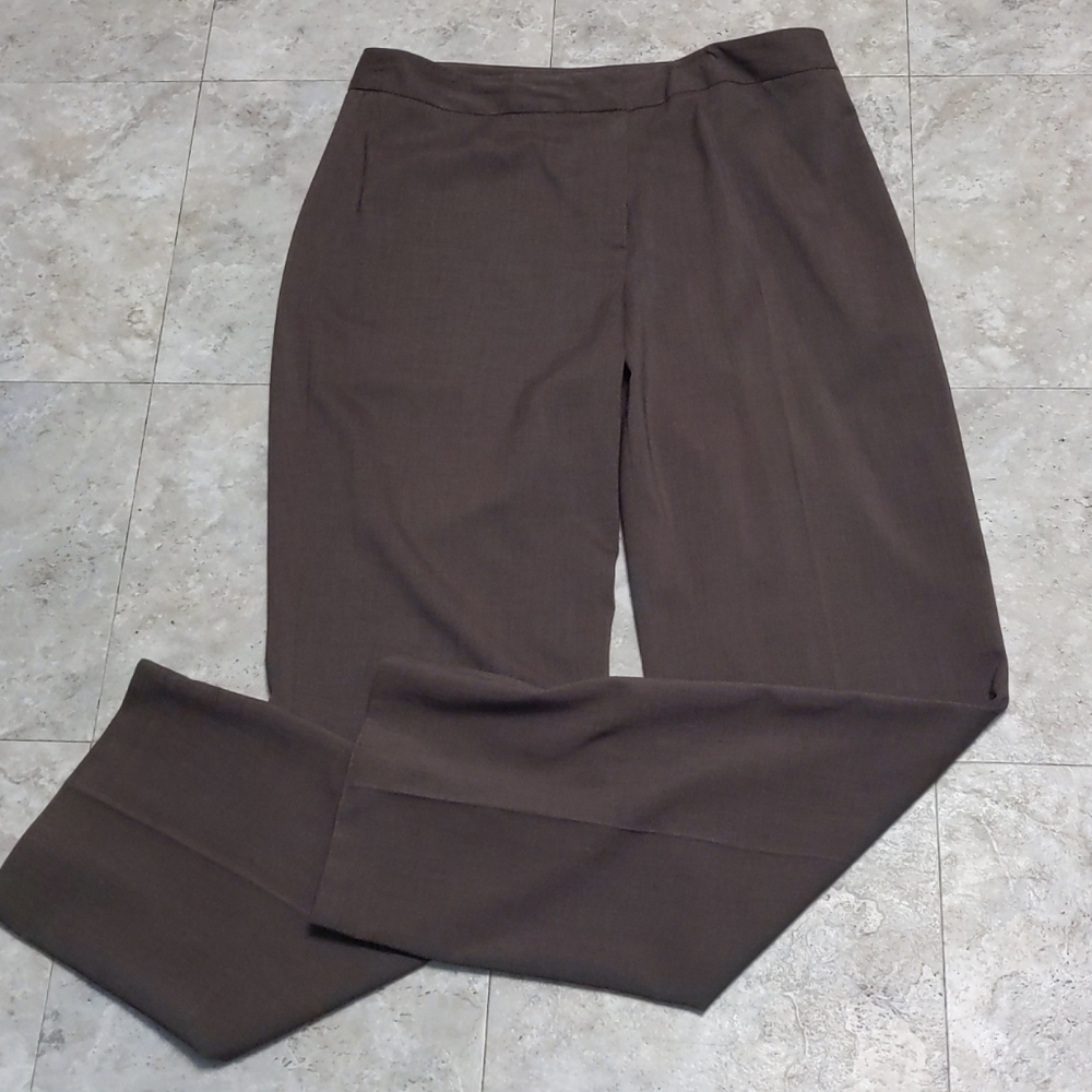 Jones Wear stretch flat front dress pants